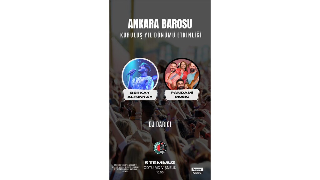 ANKARA BAROSU YIL DÖNÜMÜ ETKİNLİĞİ