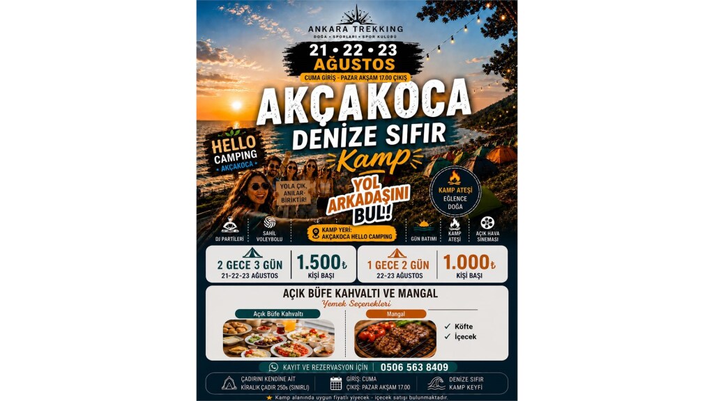 Ankara Trekking Büyük Kamp