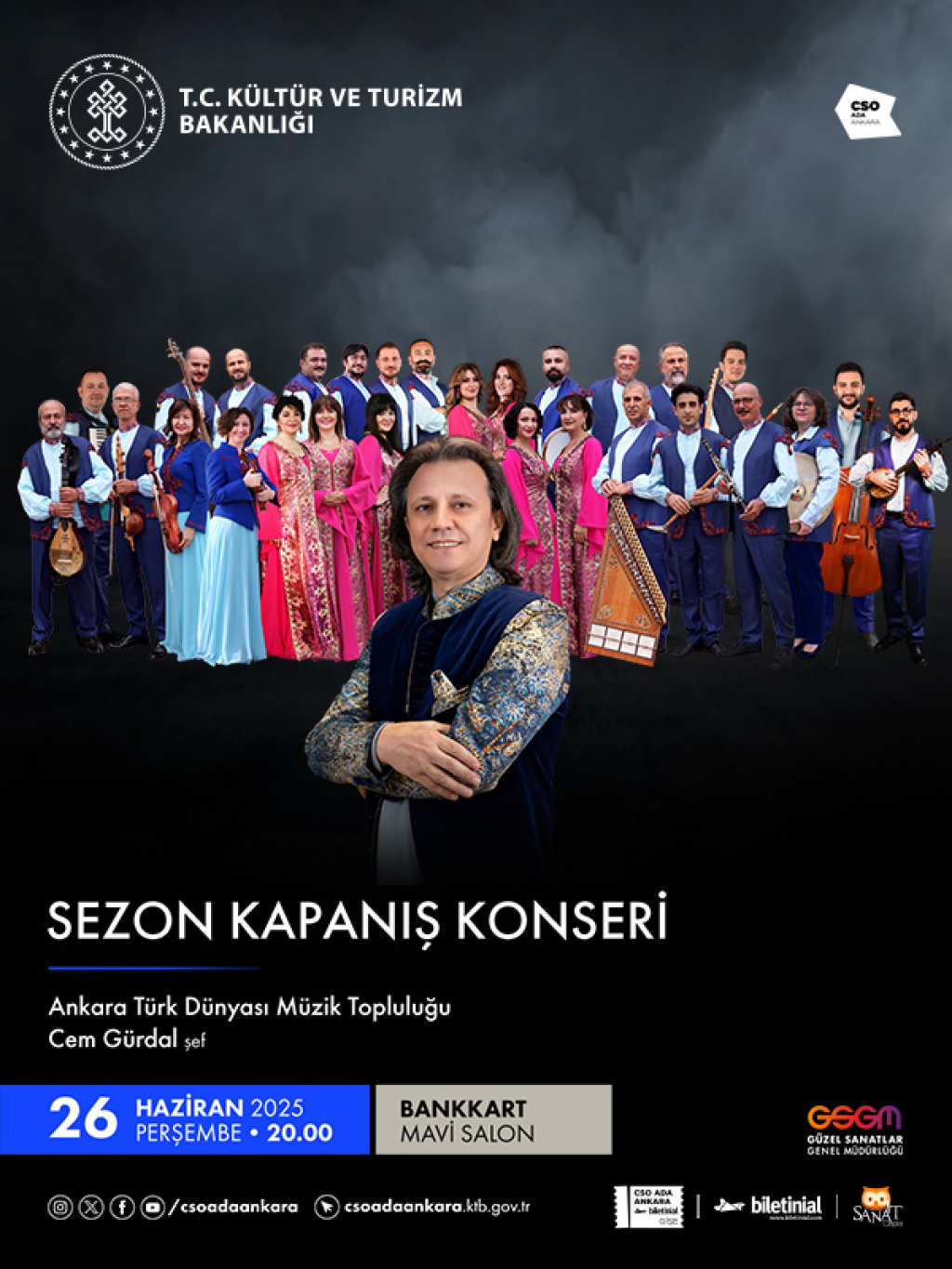 Ankara Türk Dünyası Müzik Topluluğu - Sezon Kapanış