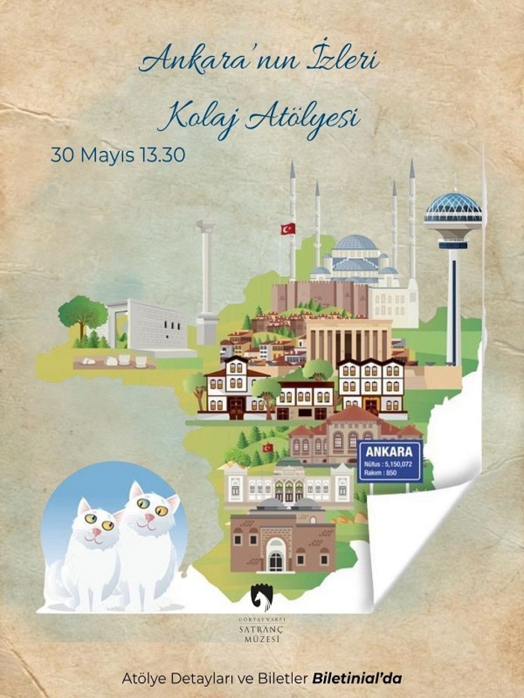 Ankara'nın İzleri: Kolaj Atölyesi