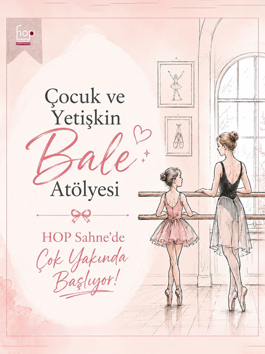 Anne-Çocuk Bale Fit Atölyesi