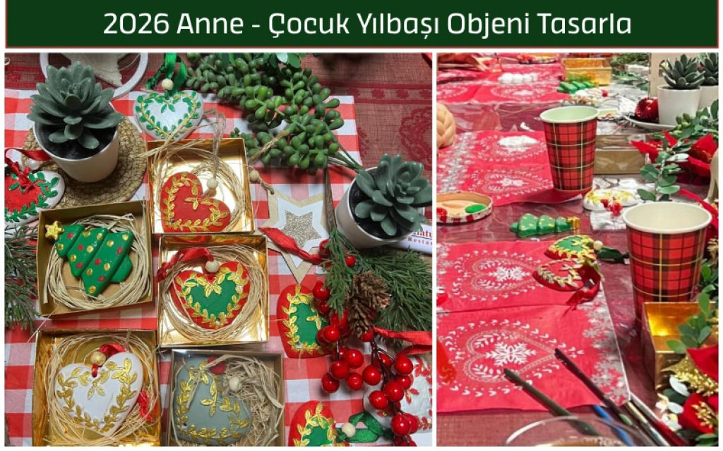 Anne - Çocuk Yılbaşı Objeni Tasarla Workshop