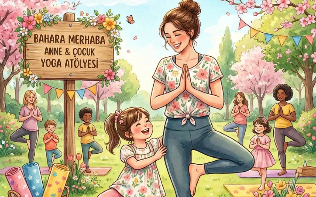 Anne & Çocuk Yogası: Bahara Merhaba!
