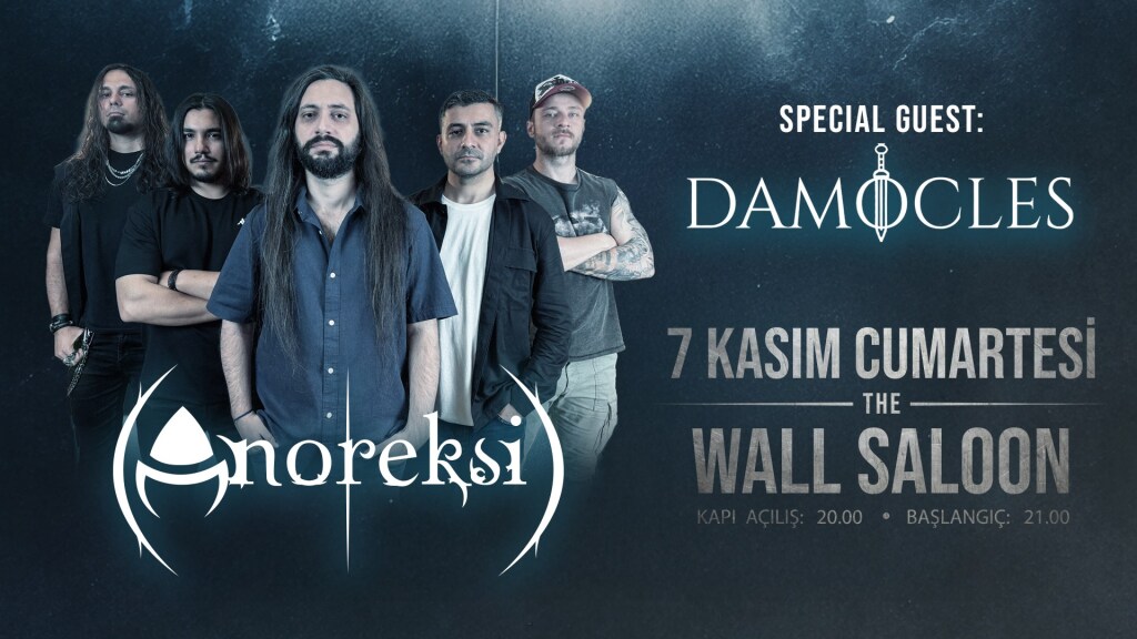 Anoreksi & Damocles (The Wall Saloon / Kadıköy)