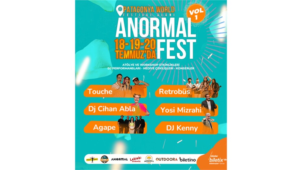Anormalfest Outdoor Kamp Ve Müzik