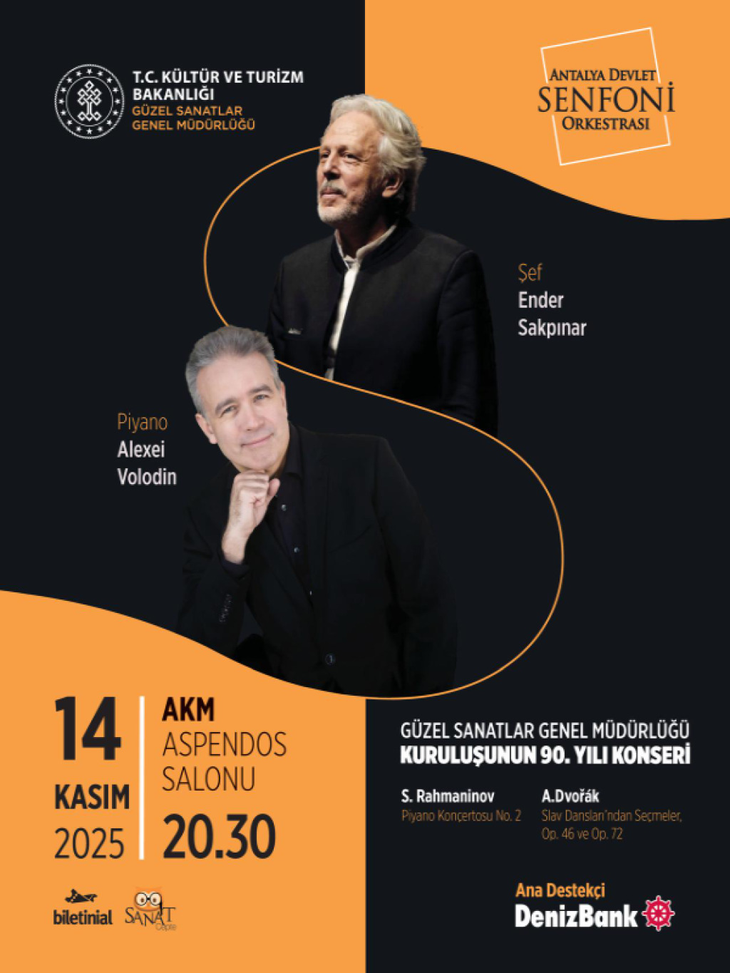 Antalya Devlet Senfoni Orkestrası 14 Kasım