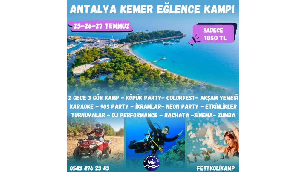 Antalya Kemer Eğlence Kampı