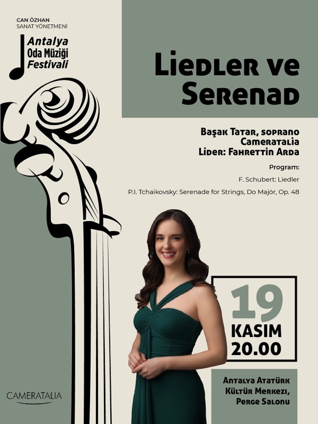 Antalya Oda Müziği Festivali "Liedler ve Serenad"