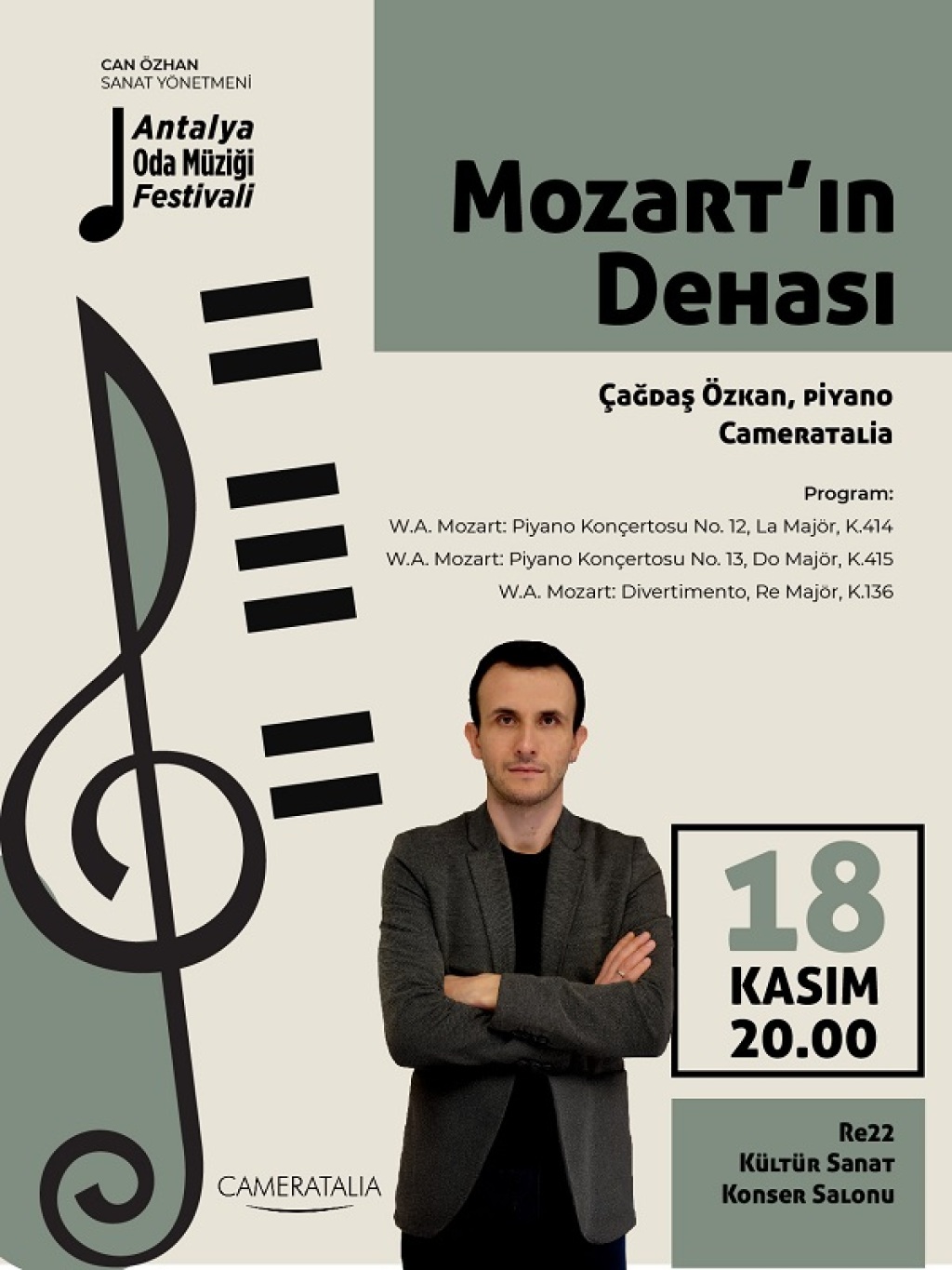 Antalya Oda Müziği Festivali "Mozart'ın Dehası"