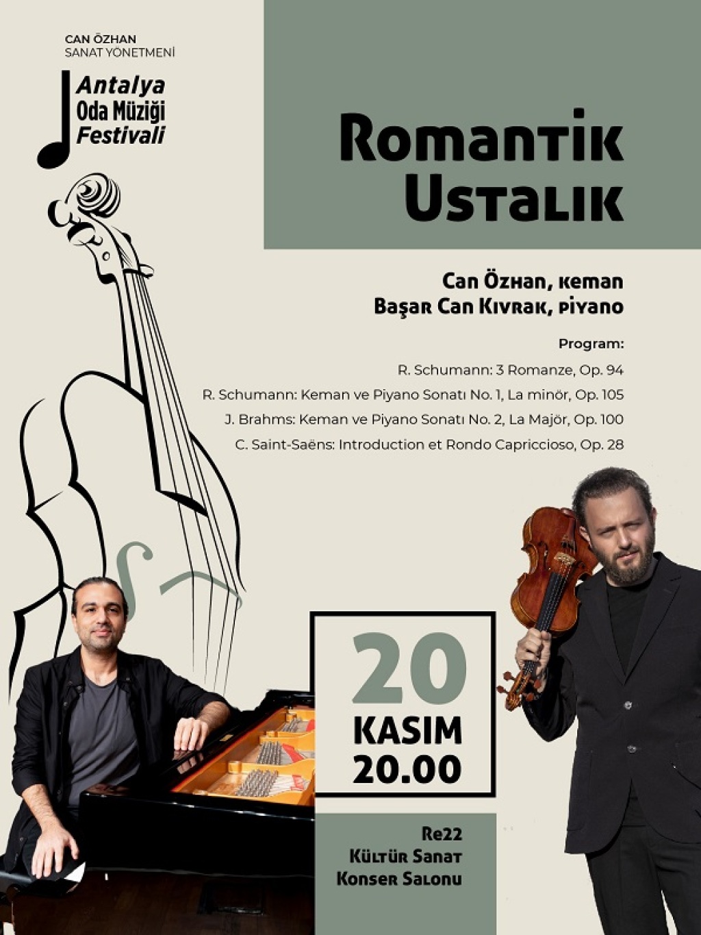 Antalya Oda Müziği Festivali "Romantik Ustalık"