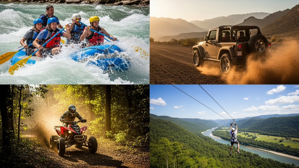 Antalya Rafting Combo - Rafting, Jeep Safari, Atv, Ziplining