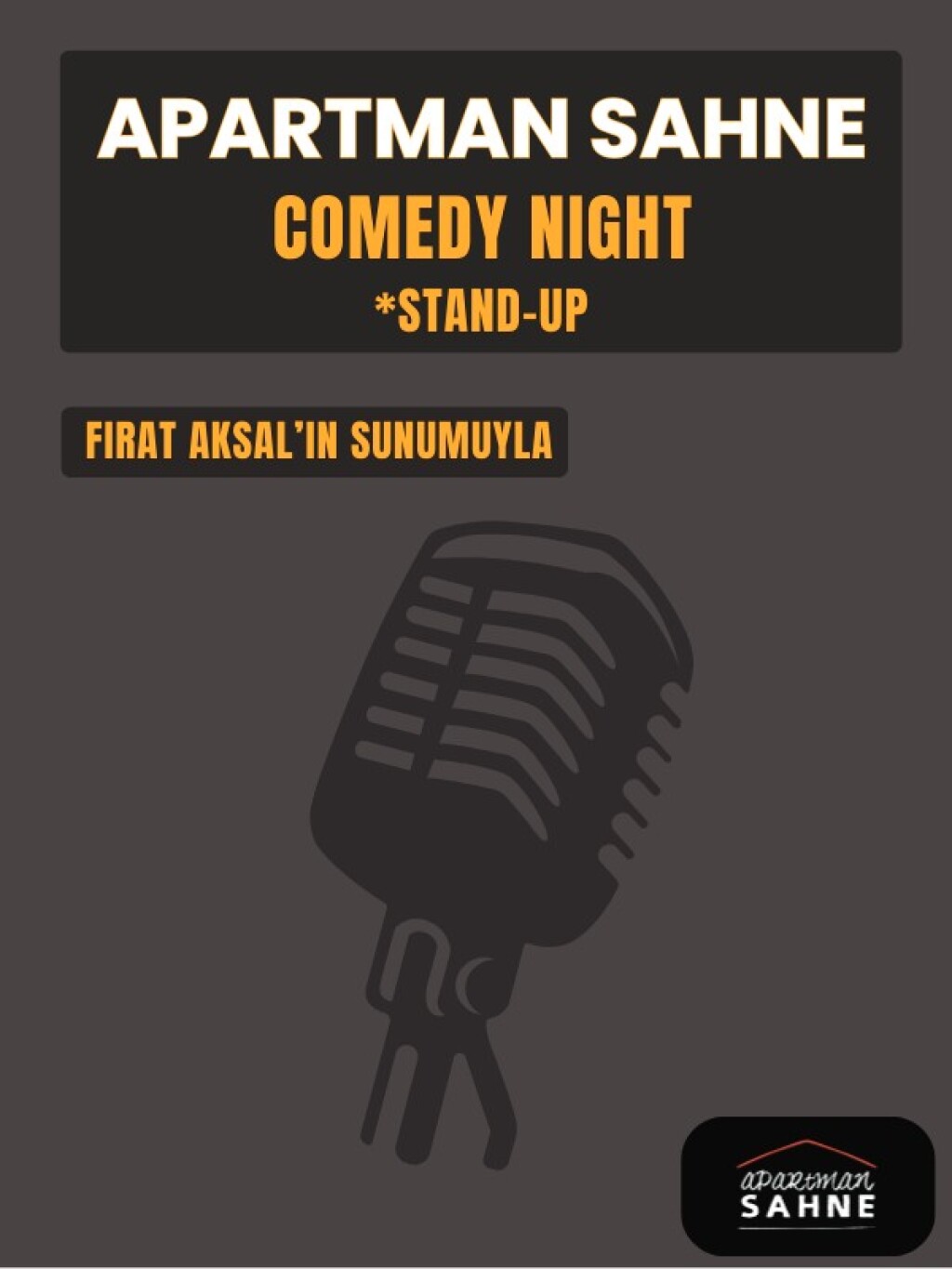 Apartman Sahne Comedy Night -Stand Up