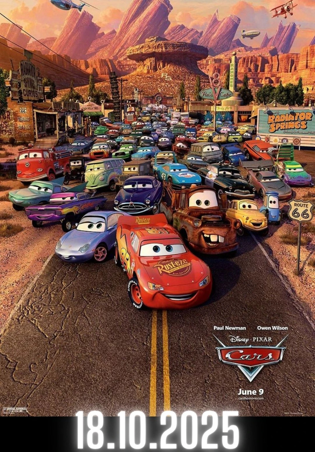 Arabalar Film Gösterimi