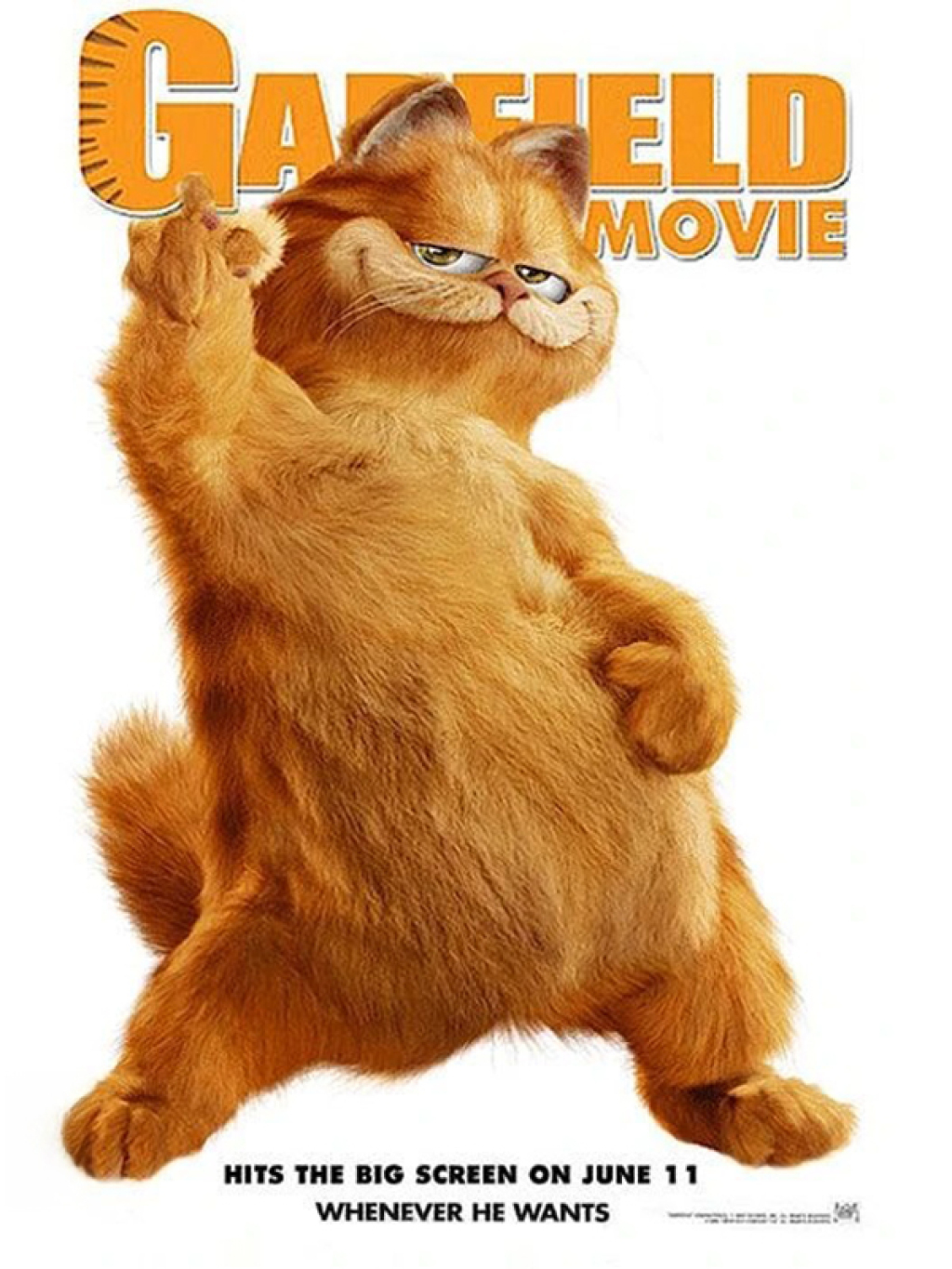 Arabalı Sinema Garfield (2004)
