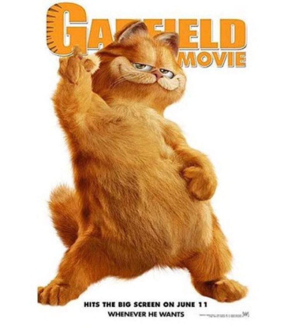 Arabalı Sinema Garfield (2004) Gece Kuşağı