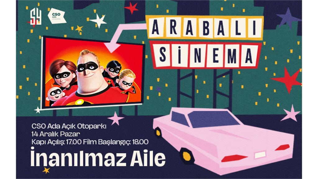 Arabalı Sinema : İnanılmaz Aile (2004 - Dublajlı )