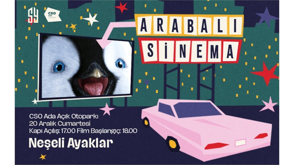 Arabalı Sinema : Neşeli Ayaklar (2006 - Dublajlı )
