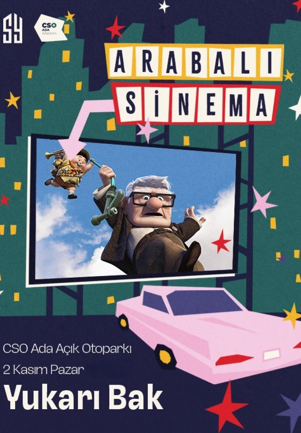 Arabalı Sinema Up (Yukarı Bak)