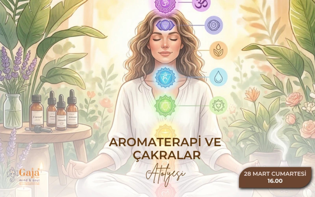 Aromaterapi ve Çakralar Atölyesi: Kokuların Şifalı Dünyasına Yolculuk