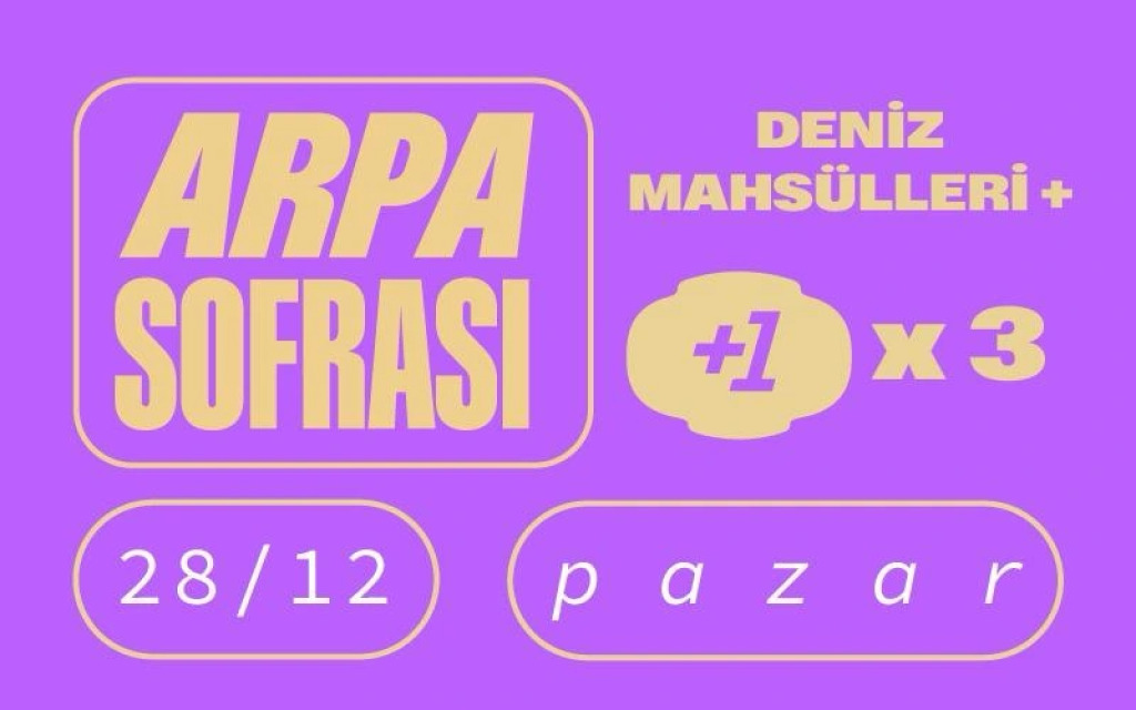Arpa Sofrası: Deniz Mahsulleri