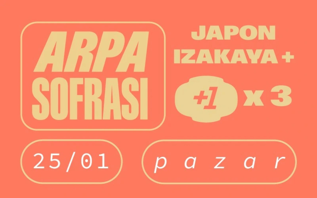 Arpa Sofrası: Japon Izakaya