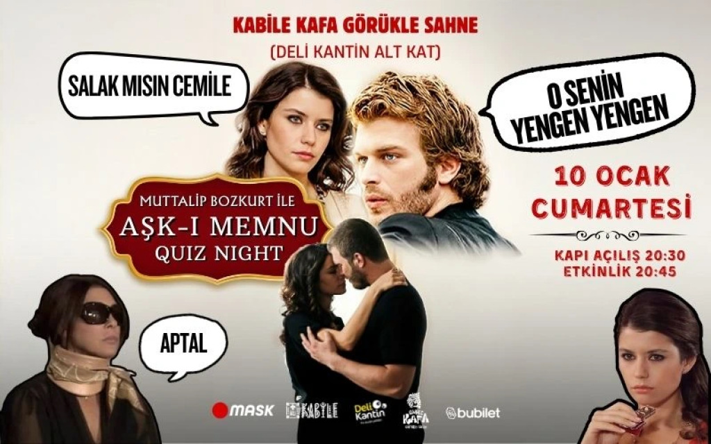 Aşk-ı Memnu Quiz Night- Muttalip Bozkurt ile