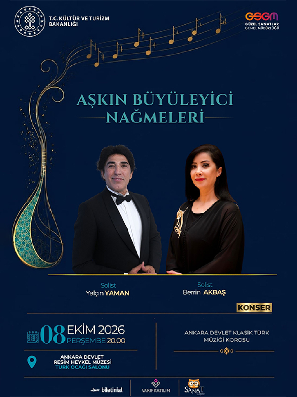 Aşkın Büyüleyici Nağmeleri - Ankara Devlet Klasik Türk Müziği Korosu