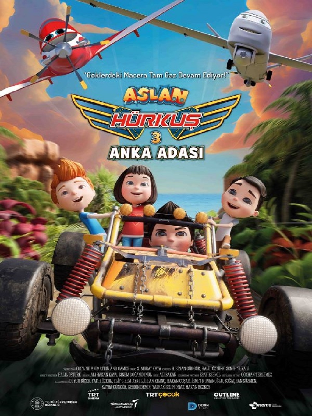 Aslan Hürkuş 3: Anka Adası