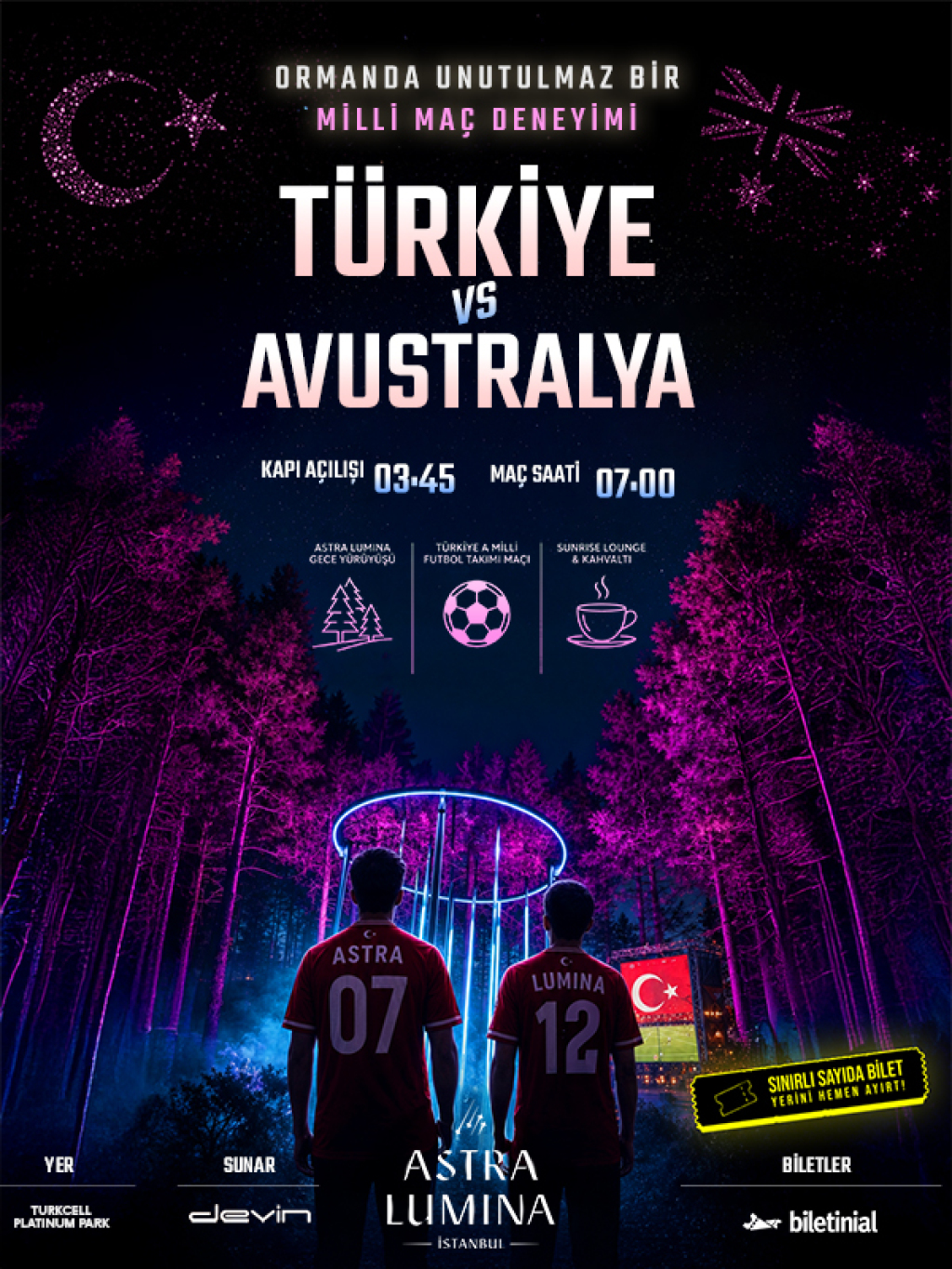 Astra Lumina İstanbul X Milli Maç Deneyimi