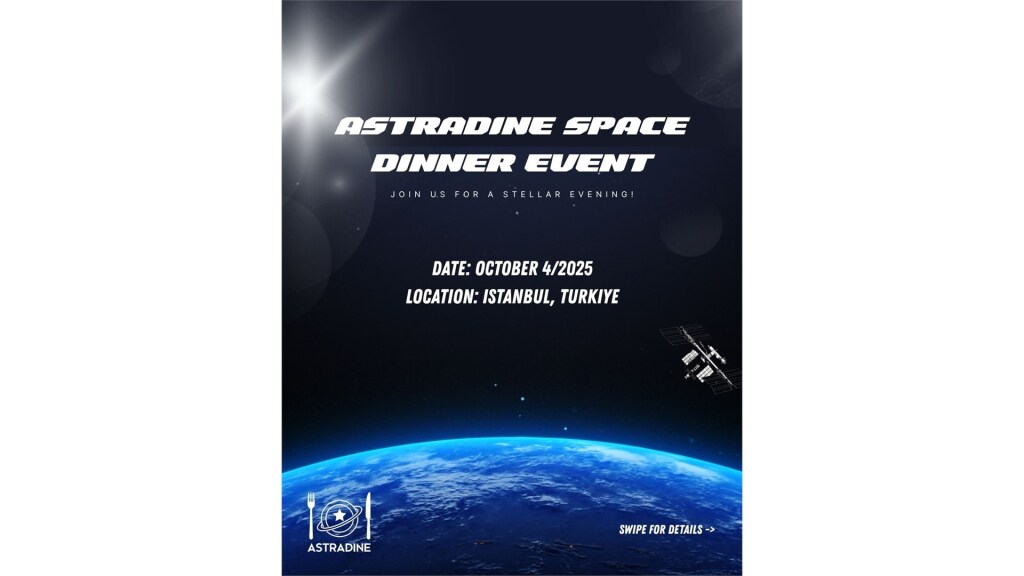 AstraDine Space Dinner Event/AstraDine Uzay Akşam Yemeği