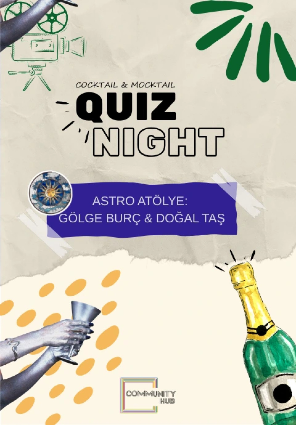 Astro Atölye: Gölge Burç & Doğal Taş