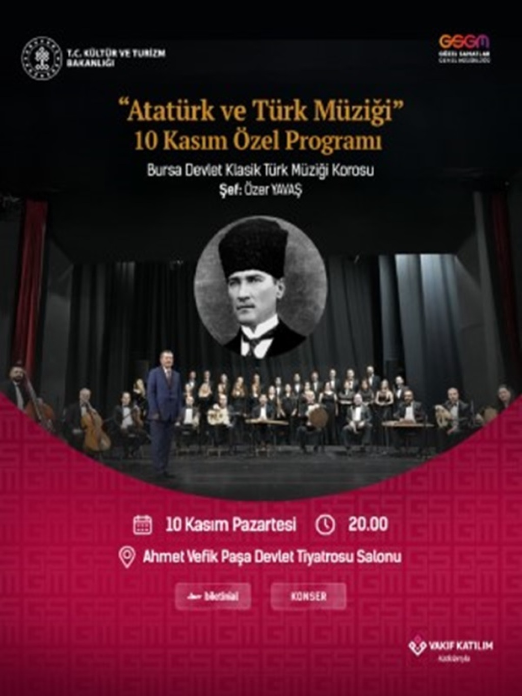 Atatürk ve Türk Müziği - Bursa Devlet Klasik Türk Müziği Korosu