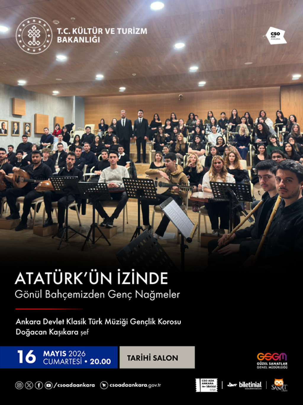 Atatürk'ün İzinde "Gönül Bahçemizden Genç Nağmeler"