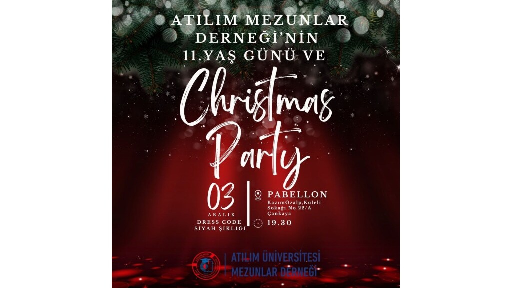 ATILIMMED 11. YAŞ GÜNÜ VE CHRİSTMAS PARTY