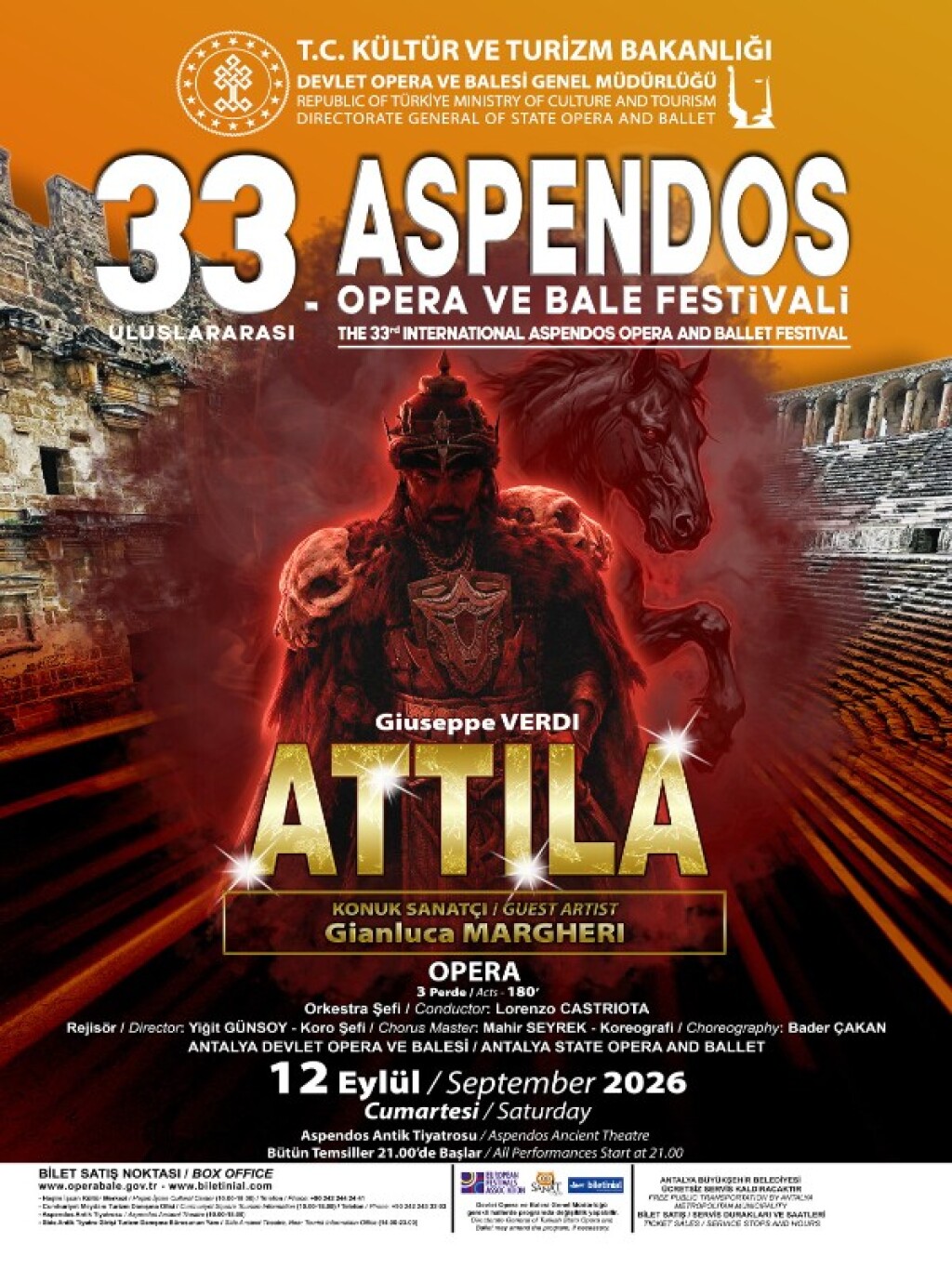 Attila (Antalya DOB) - 33. Uluslararası Aspendos Opera ve Bale