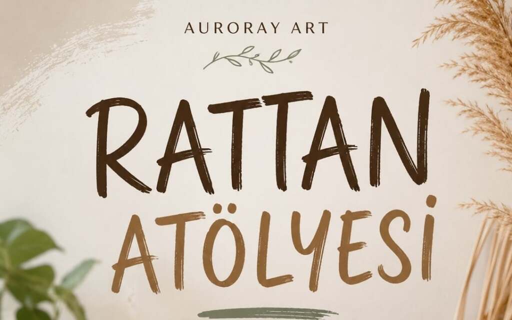 Auroray Art İle Rattan Mini Lambader Workshop