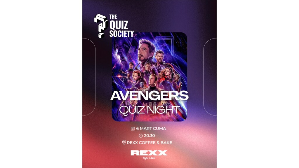 Avengers Quiz Night – The Quiz Society