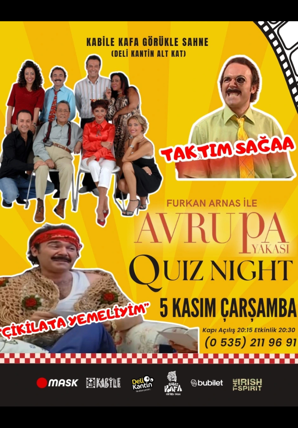 Avrupa Yakası Quiz Night- Furkan Arnas İle