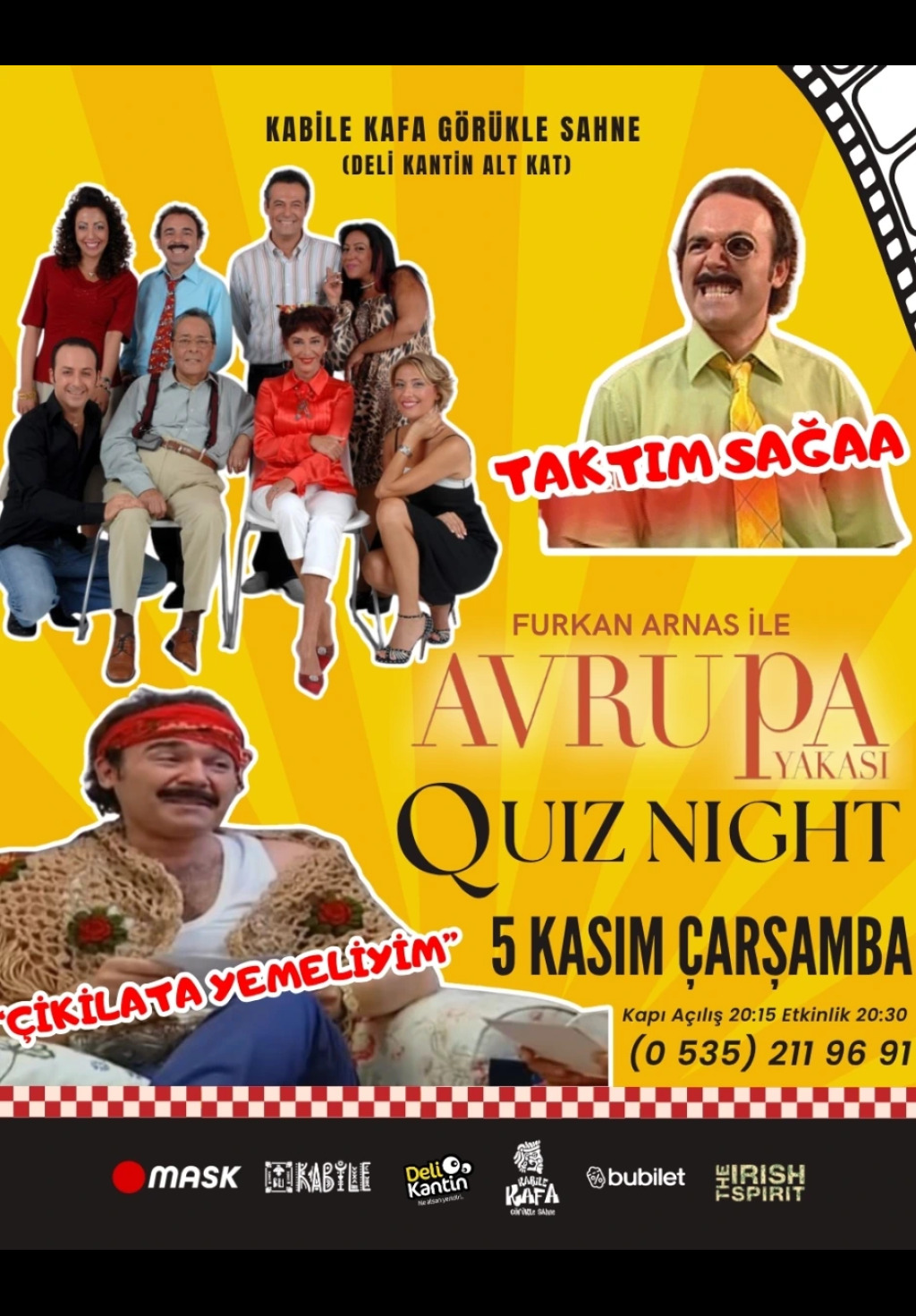 Avrupa Yakası Quiz Night- Furkan Arnas İle