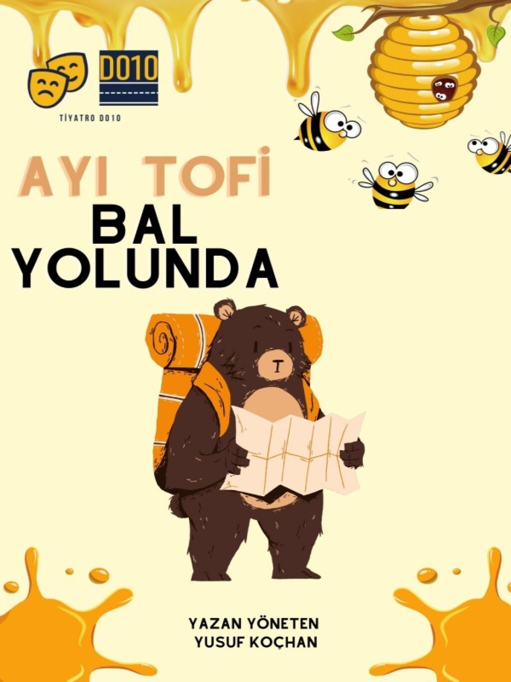 Ayı Tofi Bal Yolunda