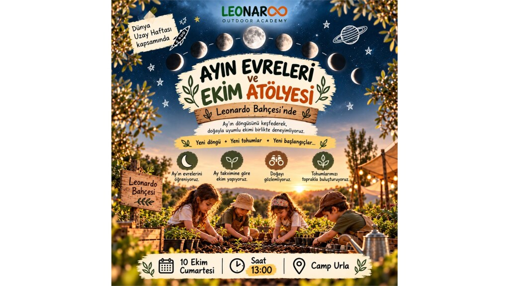 Ayın Evreleri & Ay Takvimine Göre Ekim Atölyesi