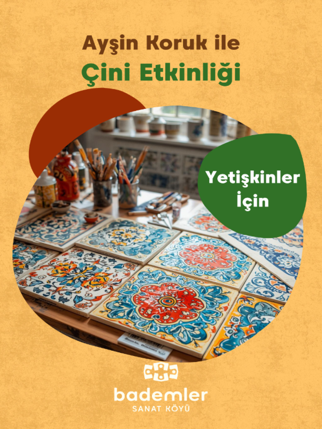 Ayşin Koruk ile Yetişkinler İçin Çini