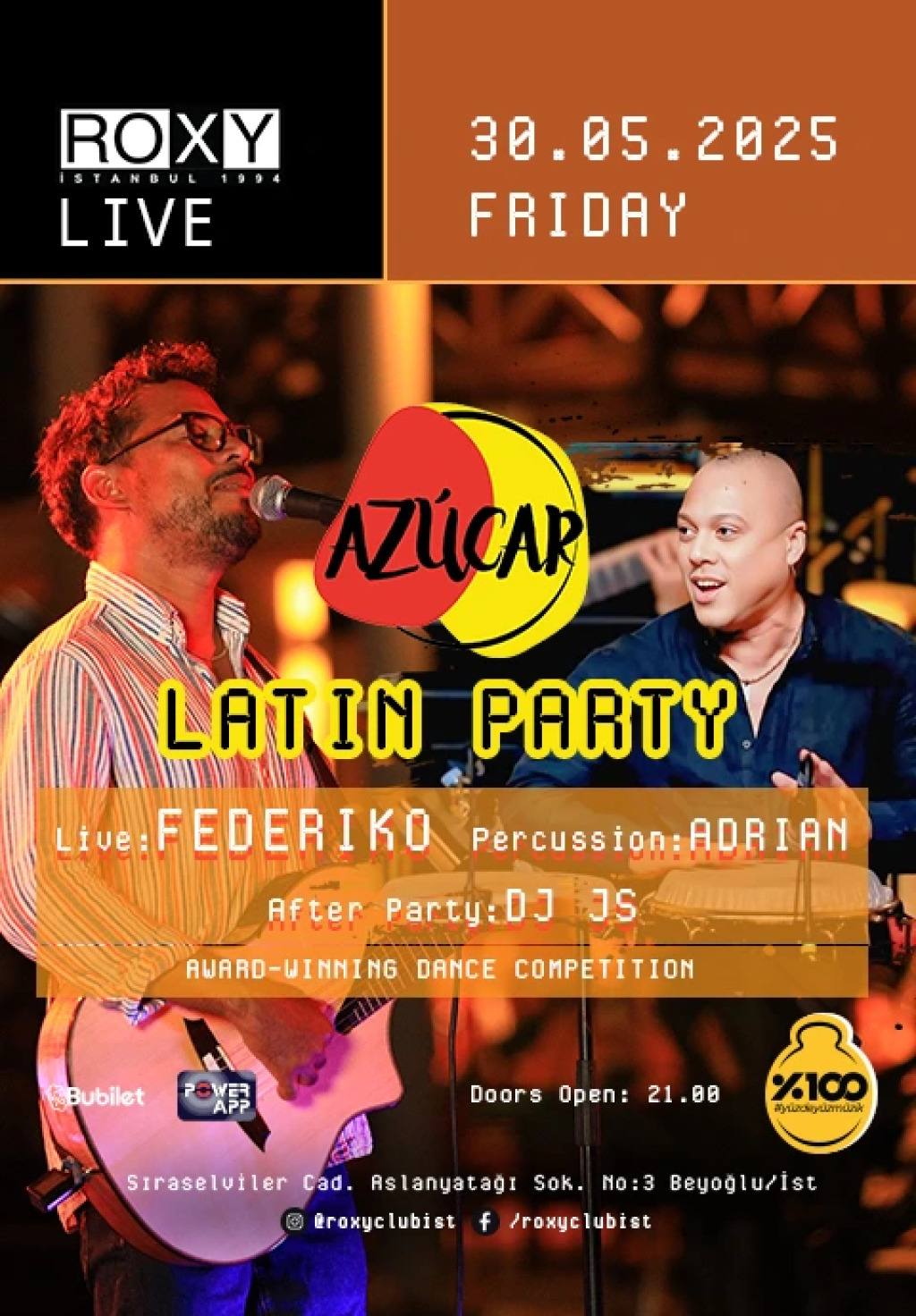 Azucar Latin Party / Live: Federiko