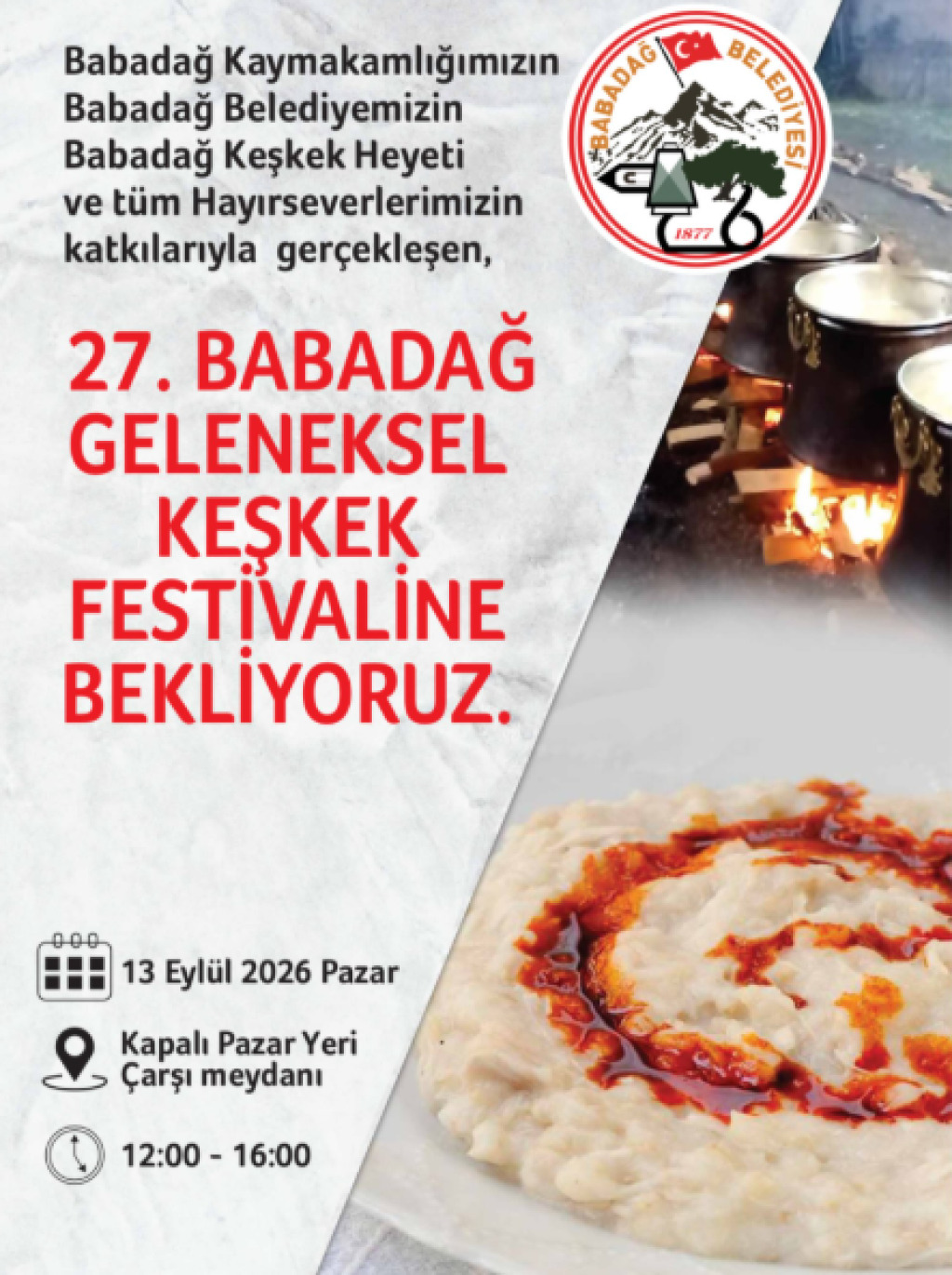 Babadağ Geleneksel Keşkek