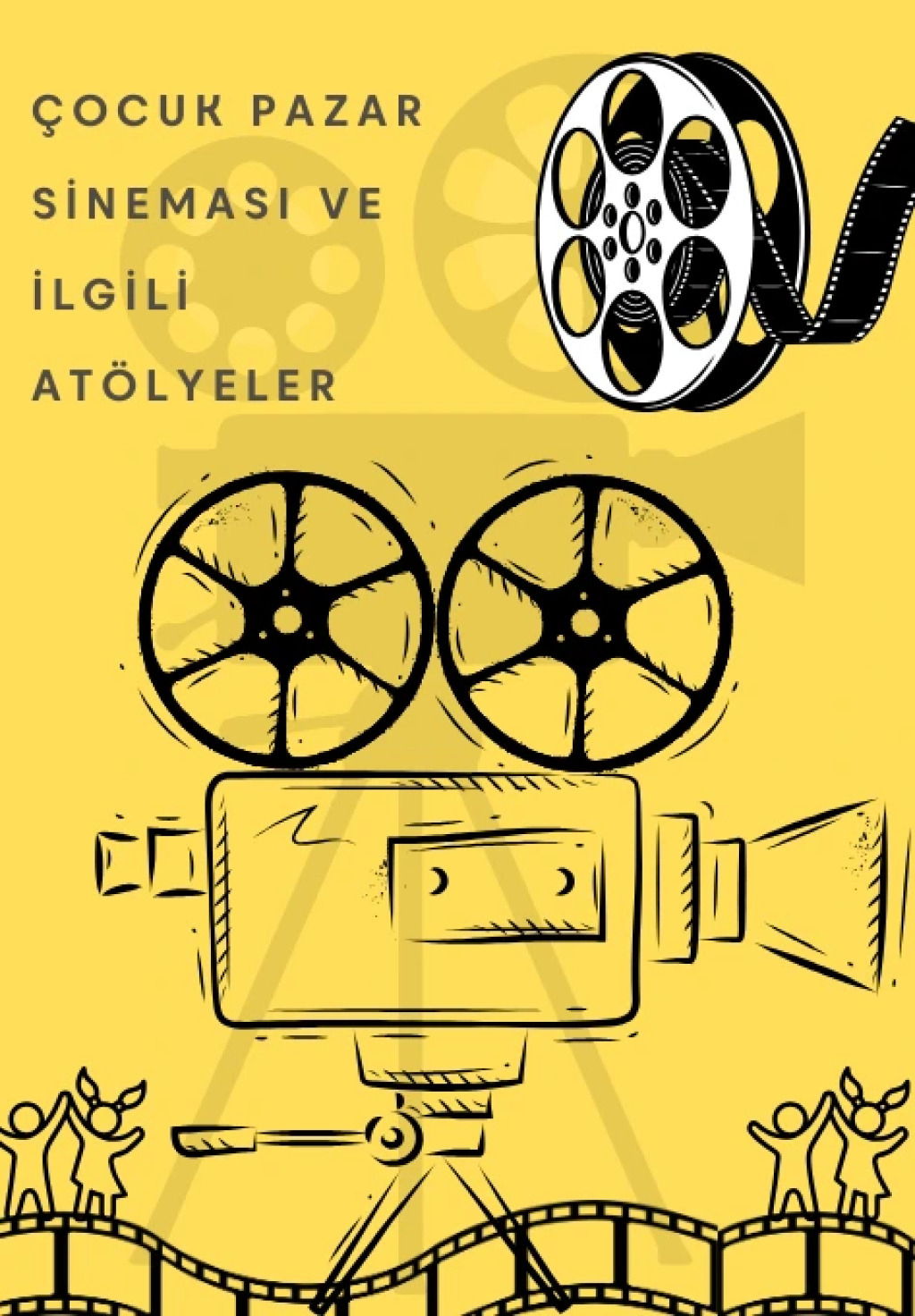 Bademler Sanat Köyü'nde Çocuk Pazar Sineması ve İlgili Atölyeler