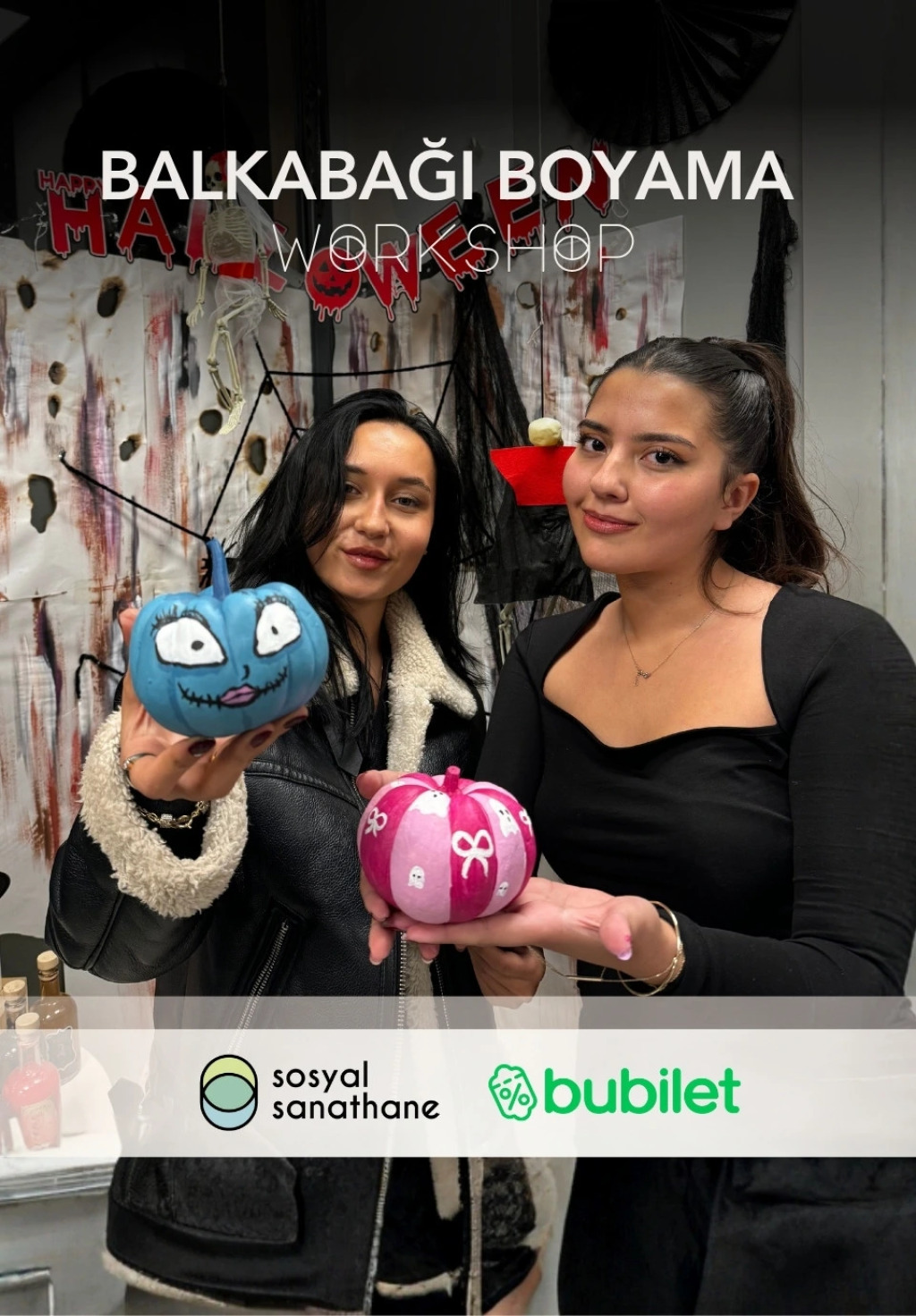 Bal Kabağı Boyama Workshop: Sosyal Sanathane İzmir | Etkinlik