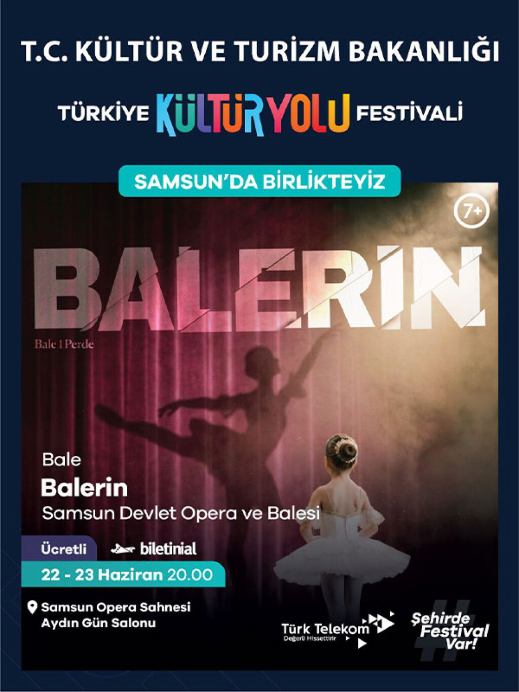 Balerin - Samsun DOB - Samsun Kültür Yolu