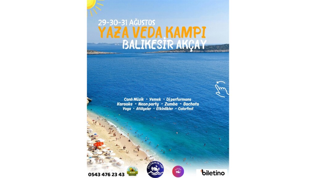 Balıkesir Akçay Yaza Veda Kampı
