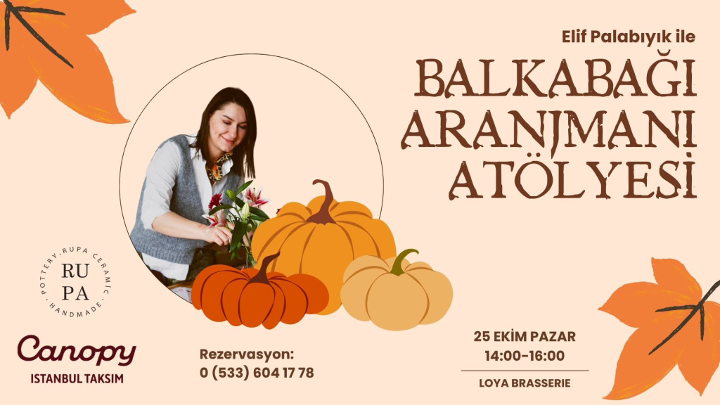 Balkabağı Aranjmanı Atölyesi