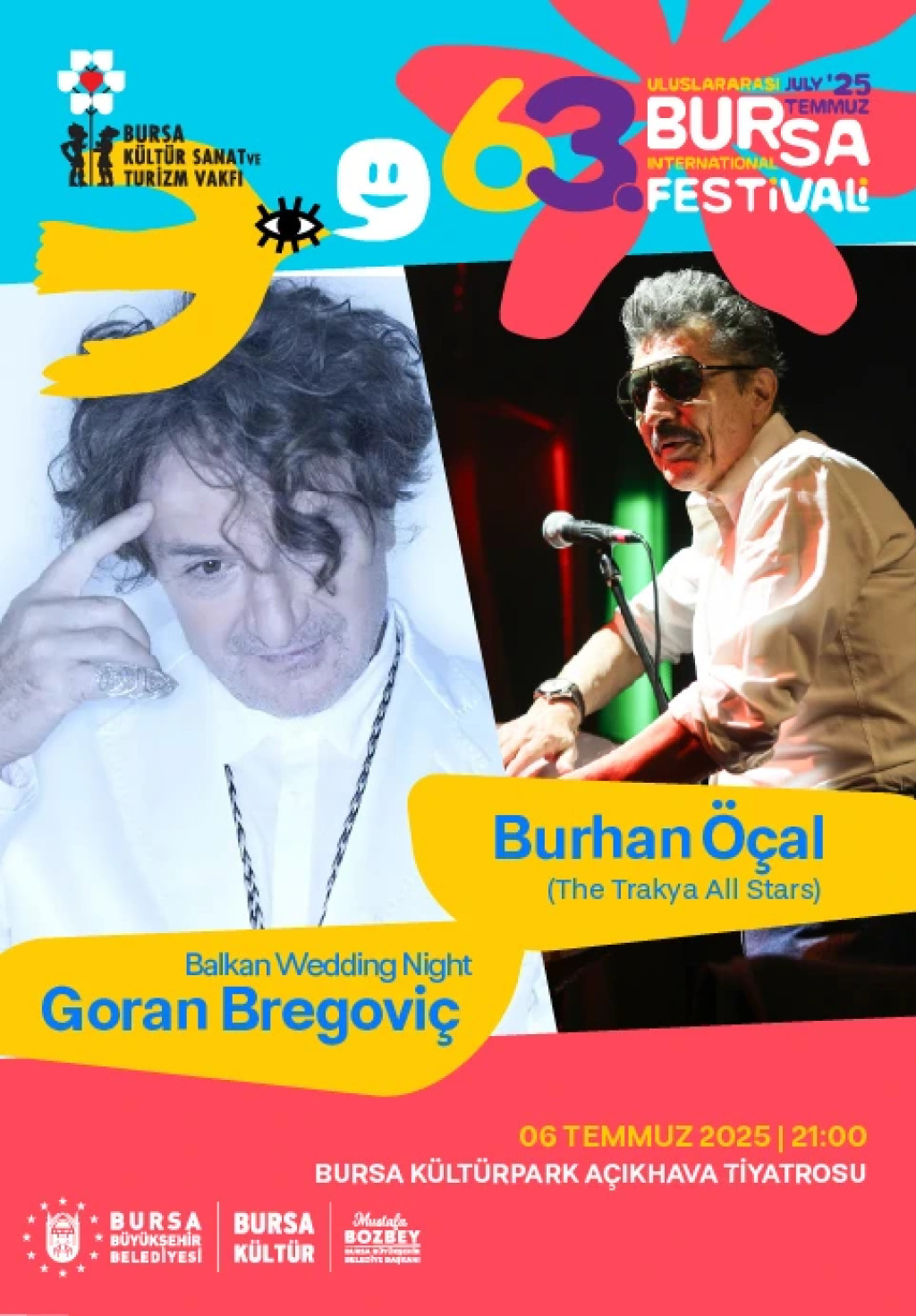 Balkan Wedding Night Goran Bregoviç & Burhan Öçal (The Trakya All Stars) - 63. Uluslararası Bursa